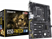 Gigabyte GA-B250-FINTECH 2400Mhz DDR4 S+V+GL 1151p7 12 ad. vga çıkışı - 1